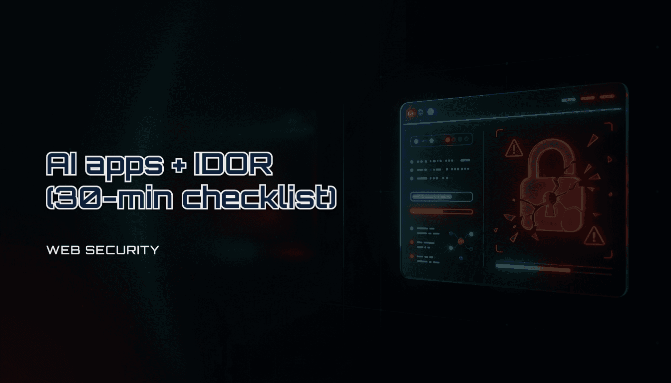IDOR in AI-built web apps (authorization): how to catch it before you ship