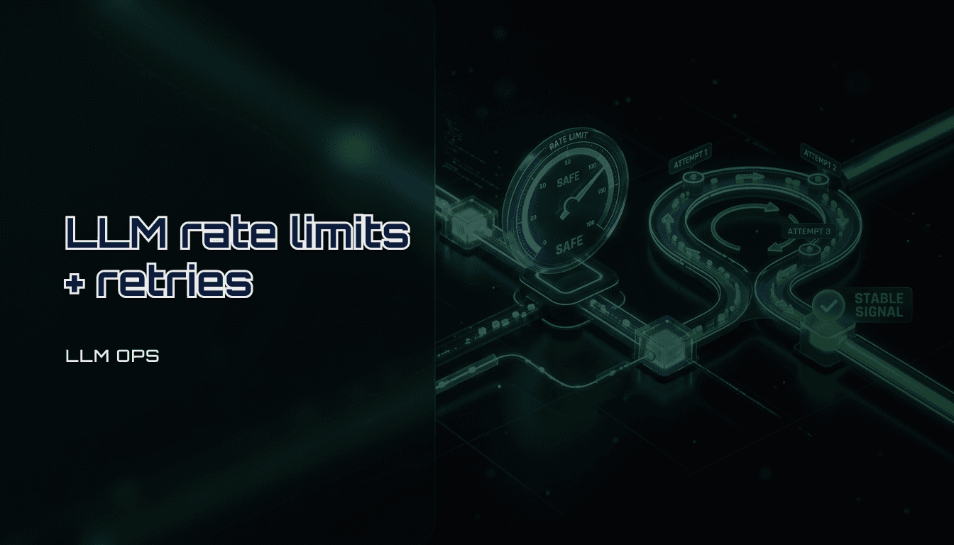 LLM rate limits and retries: a reliability checklist for AI apps (2026)