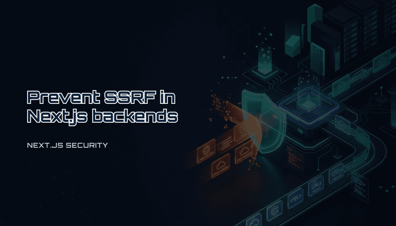 Next.js SSRF defense checklist: securing Route Handlers and Server Actions (2026)