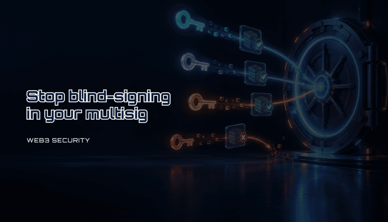 Safe multisig setup checklist: owners, threshold, and the blind-signing gap (2026)