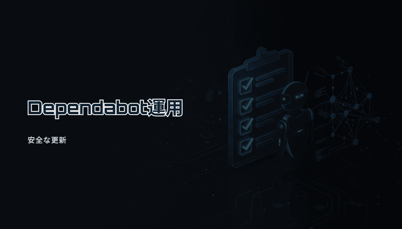 Dependabot運用チェックリスト｜週次バッチ・グルーピング・安全な更新ゲート