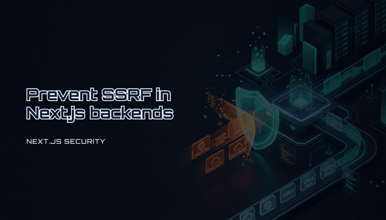 Next.js SSRF defense checklist: securing Route Handlers and Server Actions (2026)
