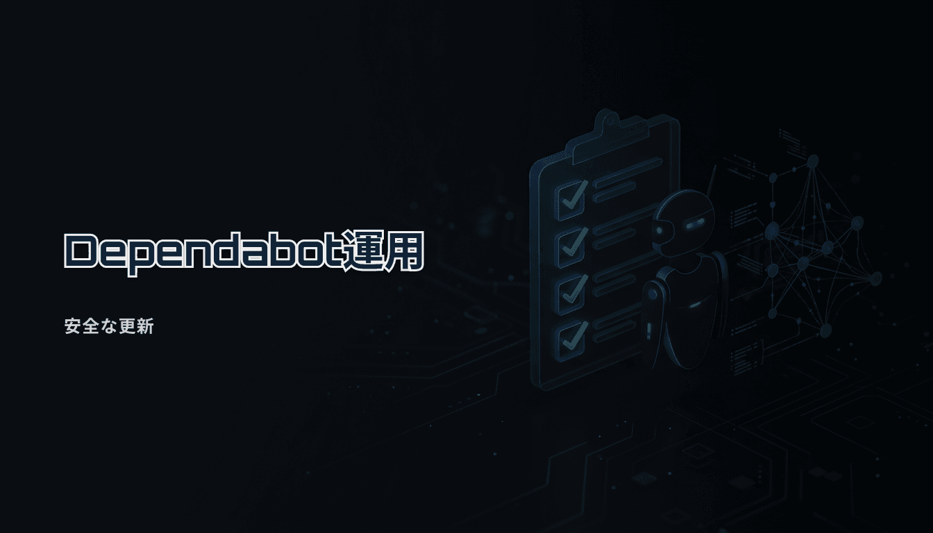 Dependabot運用チェックリスト｜週次バッチ・グルーピング・安全な更新ゲート